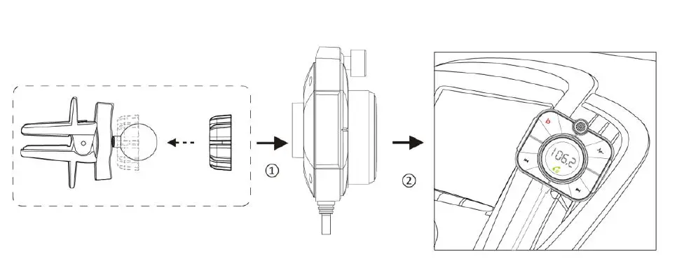 AKAI-FMT-95BT-FM-Transmitter-and-Bluetooth-Car-Kit-fig-2
