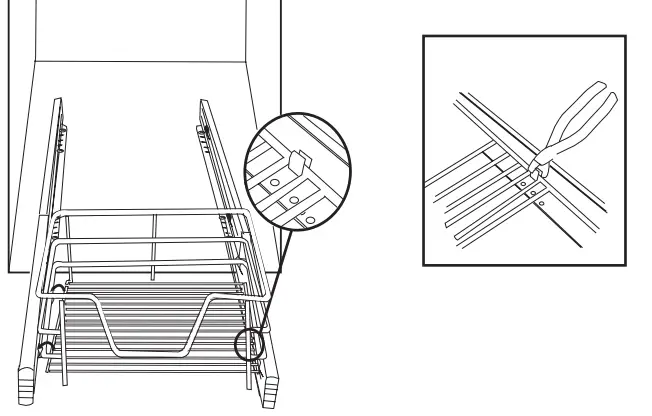 ClosetMaid 32101 In-Cabinet Tray Pull Out - fig 5