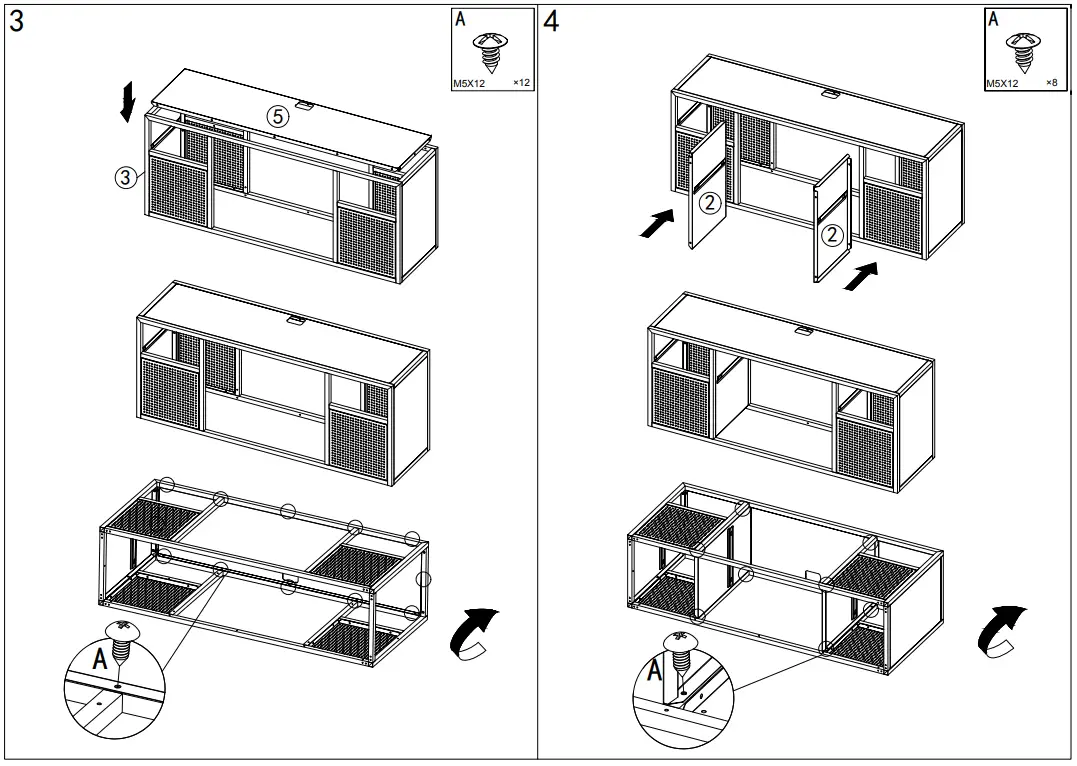 XRocker Mesh-Tek Gaming TV Unit - FIG 5