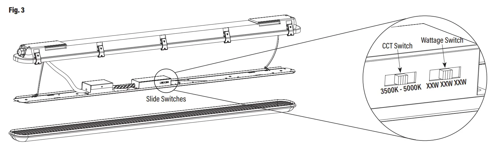 SUNCO LIGHTING LED Spec-Select Vapor Tight - fig 4