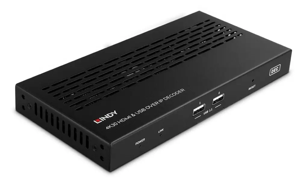 Lindy 38396-7 4k30 Hdmi & Usb Over Ip Extender - Decoder User Manual Lindy 38396-7 4k30 Hdmi & Usb Over Ip Extender - Decoder User Manual