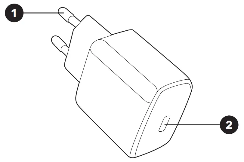 alza power APW-CCA125x Charger A125 - Figure 1