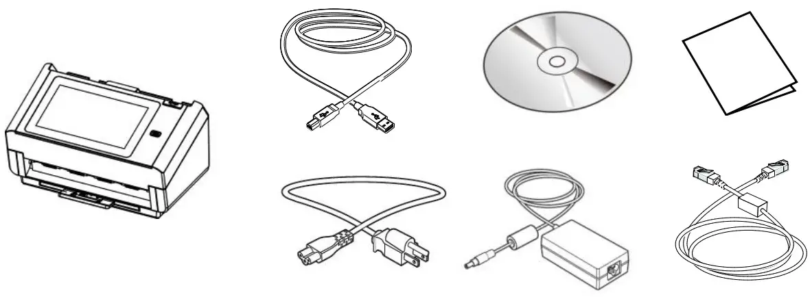 Avision AEG AN360W Network Scanner - FIGURE 1