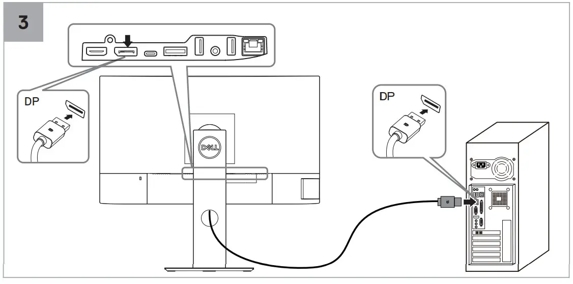 Dell UltraSharp U2421HE U2721DE - 3