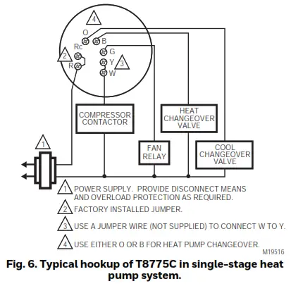 Honeywell T8775AC Digital Round Non-Programmable Thermostat-6