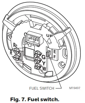Honeywell T8775AC Digital Round Non-Programmable Thermostat-7