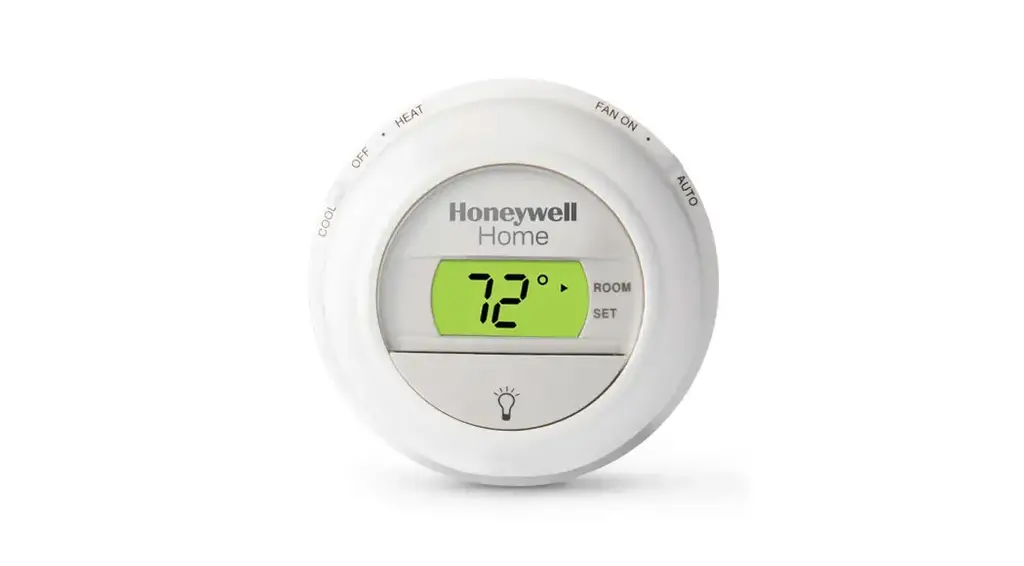 Honeywell T8775a/c Digital Round Non-programmable Thermostat Installation Guide Honeywell T8775a/c Digital Round Non-programmable Thermostat Installation Guide