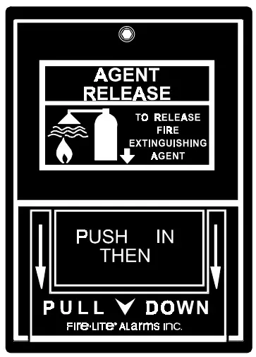 ARA-10 Agent Release Alarm Pull Station