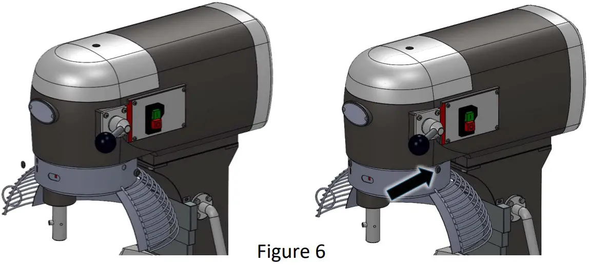REMOVAL AND REFITTING INSTRUCTIONS MIXER SAFETY GUARD