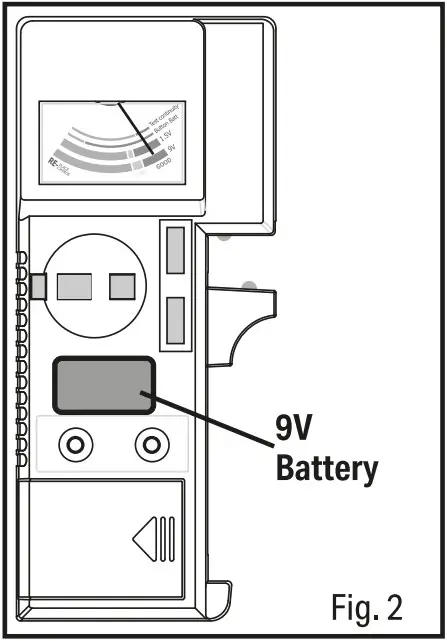 DRAPER 90478 Battery Bulb Fuse and Continuity Tester - Testing Batteries 2
