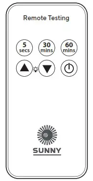 SUNNY CU Series Self Contained Emergency Light - Dimension 2