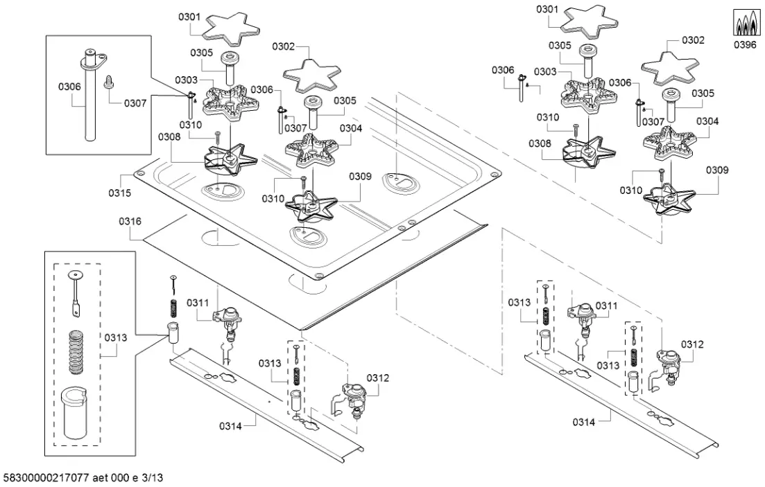 Thermador PRG486WLH 2 Dual Fuel Professional Range - Figure 3