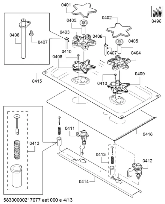 Thermador PRG486WLH 2 Dual Fuel Professional Range - Figure 4