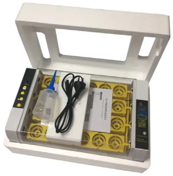 Pawever Pets PPEGGINB24A Fully Automatic Digital Egg Incubator in the box