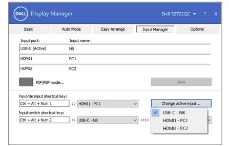 Input Manager Figure 2