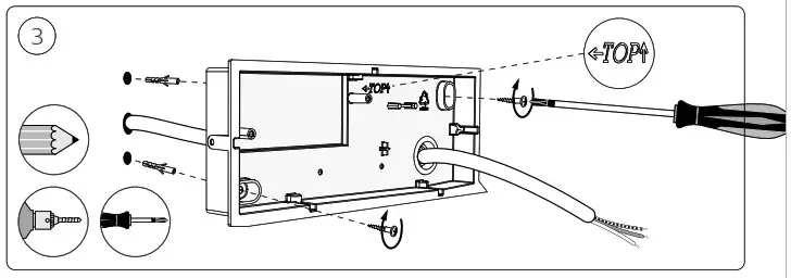 PHILIPS Bustan Wall Lantern with Motion Sensor Bulb -4