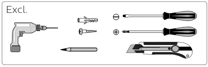 PHILIPS Bustan Wall Lantern with Motion Sensor Bulb -Excll