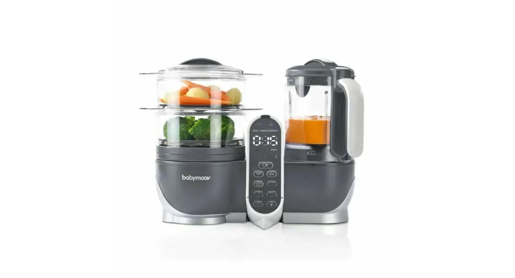 Babymoov A001125 Dual Meal Station 5 In 1 Food Processor With Steam Cooker Instruction Manual Babymoov A001125 Dual Meal Station 5 In 1 Food Processor With Steam Cooker Instruction Manual