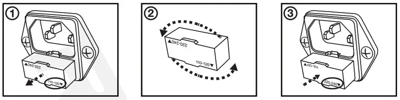 ROCKVILLE Rock Shaker Series Power Home Theater Subwoofer - switch voltage