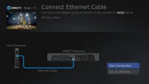 How do I reconnect my DIRECTV HD DVR to the Internet?