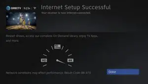 How do I reconnect my DIRECTV HD DVR to the Internet?