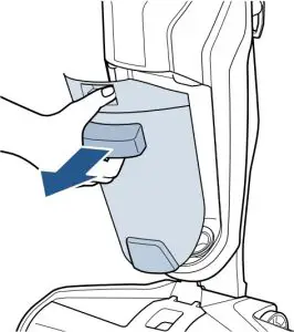 Emptying Dirty Water Tank Instructions