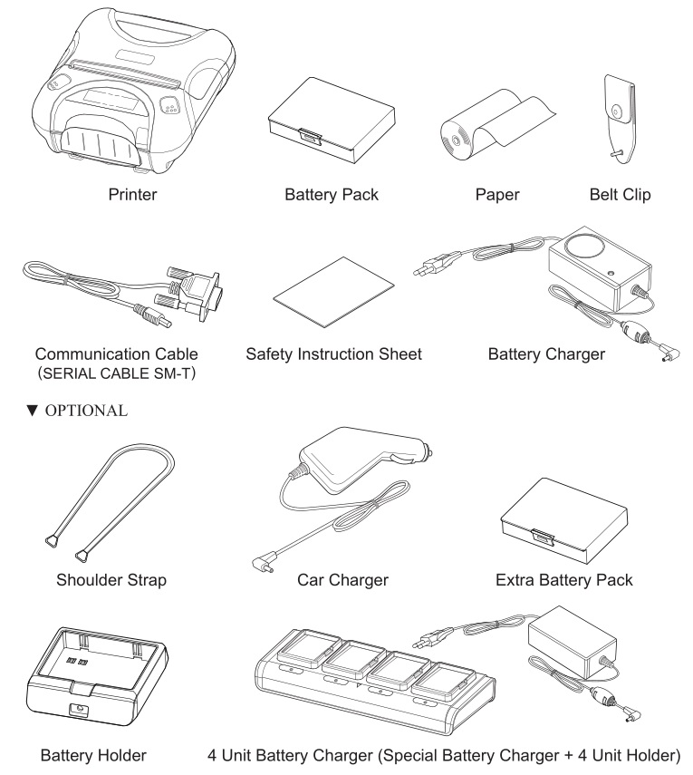 Star SM-T300, SM-T301, SMT302 Mobile Printer - Printer & Accessories