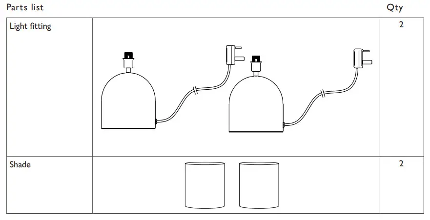 JOHN LEWIS Lucy Duo Touch Table Lamps-1