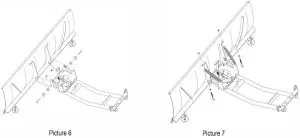 Attaching the Snow Blade