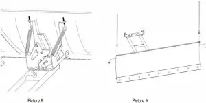 Attaching the Snow Blade