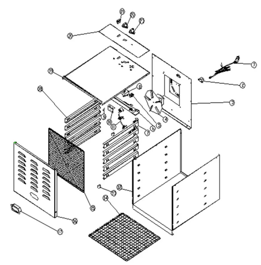 AVANTCO CFD10 Commercial Food Dehydrator -figure 4