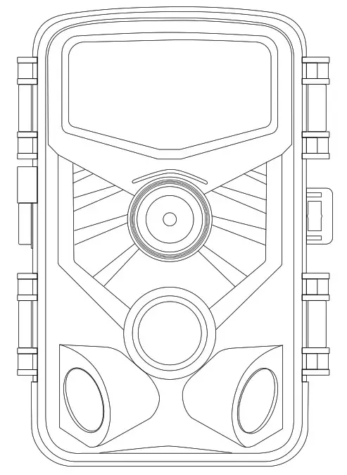 JOH501 Wi-Fi Trail Camera - Cover
