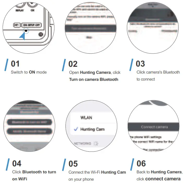 JOH501 Wi-Fi Trail Camera - Option B Method