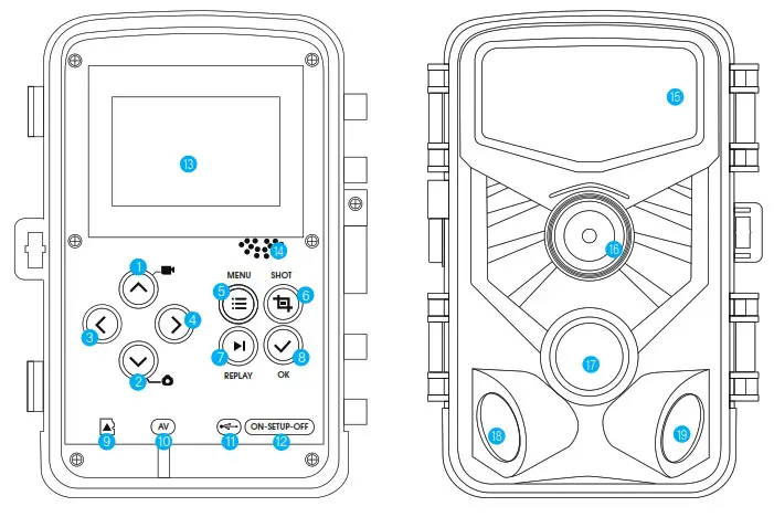JOH501 Wi-Fi Trail Camera - Overview