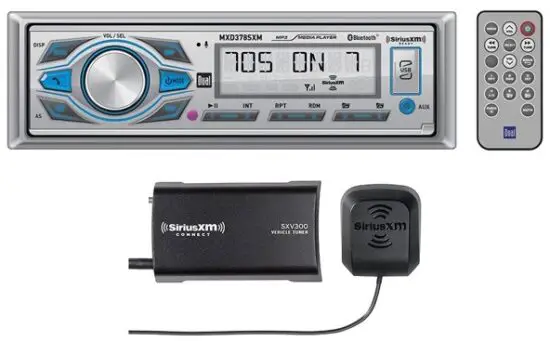 Dual MXD378SXM Mechless Detachable Receiver