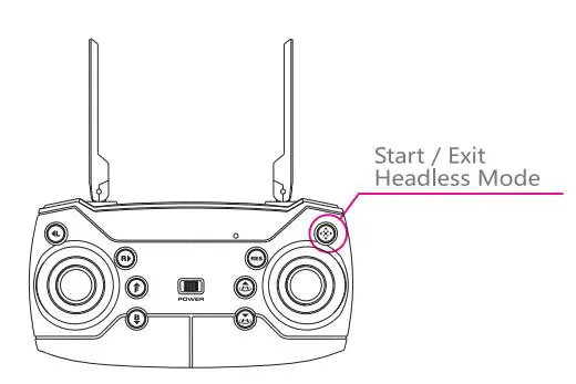 Tevo shox recon User Manual - Headless mode will allow you to use a different flying direction for the drone
