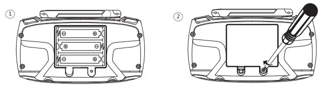 Tevo shox recon User Manual - Installing the controller batteries