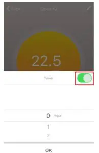 ecostrad 12884 iQ Infrared Panels WiFi Control - Device Settings 1