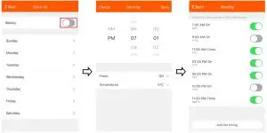 ecostrad 12884 iQ Infrared Panels WiFi Control - Device Settings 2