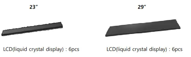 SOLUM WA23FO012W0 IT LCD Stripe Display- Component