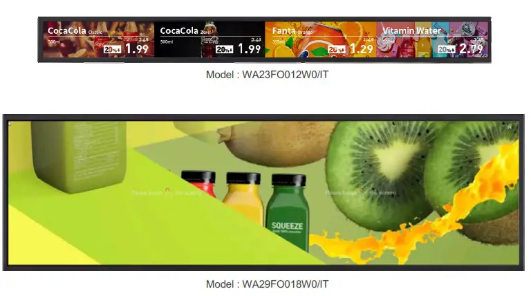 SOLUM WA23FO012W0 IT LCD Stripe Display