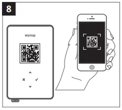 Warmup RSWNA Programmable WIFI Thermostat with without GFCI - fig 3