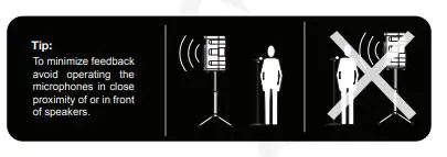 ROCKVILLE WIRELESS MICROPHONE - tip