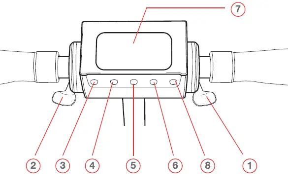 EVERCROSS E1 Portable Electric Scoorter fig 9