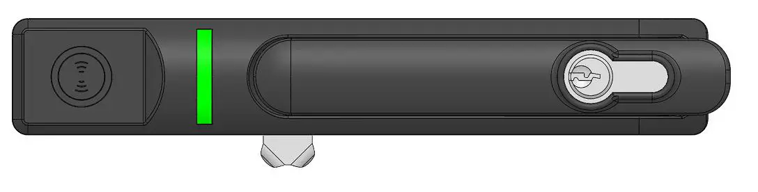 Logical Infrastructure LIHS1002 Intelligent Electronic Swing Handle- ED light