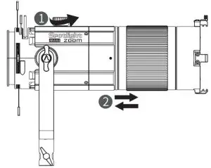 Aputure APSLMZLS60 Spotlight Mini Zoom Projection Lens - Installations 3