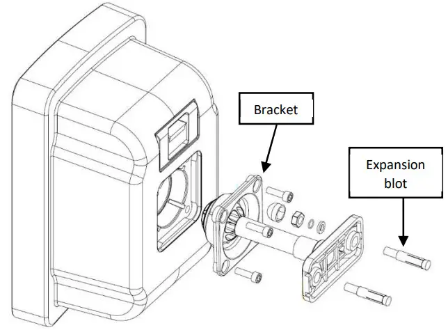 CEBIHEP YDDSEL01053W WE Wall Mount Speaker Amplifier - bolt in holes