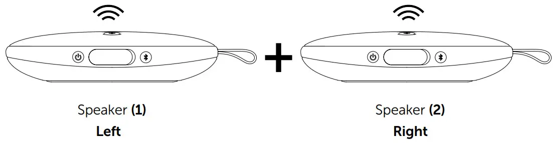 FRESH N REBEL 1RB6600IG BOLD X IPX7 Waterproof Portable Bluetooth Speaker - DOUBLE FUN MODE