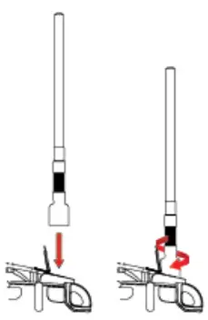 Honeywell AreaRAE Pro Portable Gas Monitor - Antenna