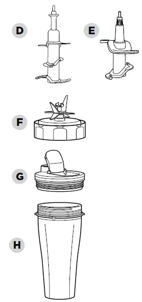 NINJA CB350UK Series Foodi Power Nutri Blender 2-In-1 fig 2